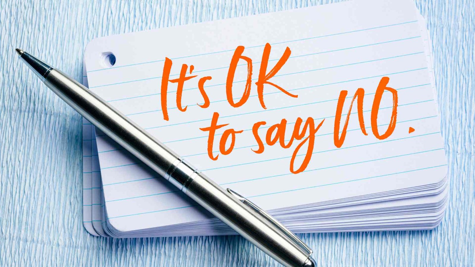 Saying No