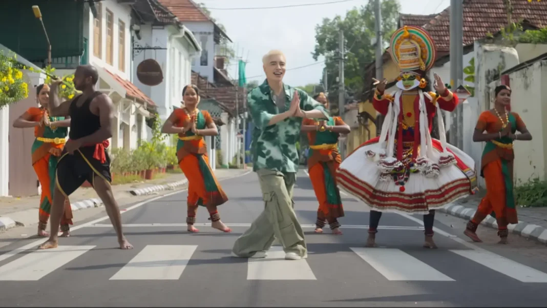 A Stunning Performance of ‘Thi Thi Thara’: Korean Singer Aoora in Kerala Attire Thi Thi Thara