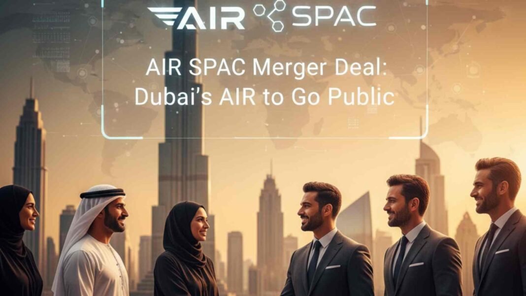 AIR SPAC Merger Deal: Dubai’s AIR to Go Public AIR SPAC merger deal