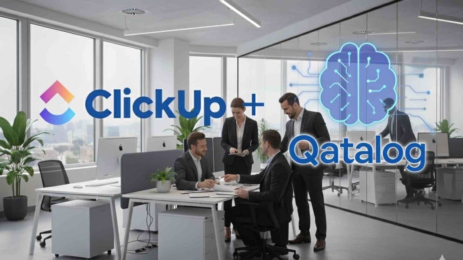 ClickUp Qatalog acquisition